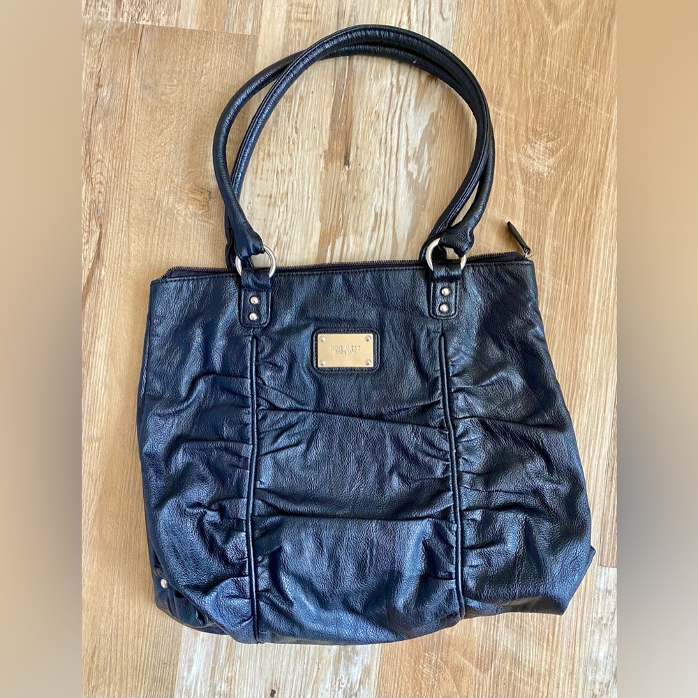 Nine West Black Y2K Tote Purse